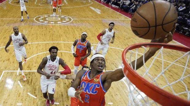 37分带队取胜SGA继续高光 76人将帅：我们防不住他